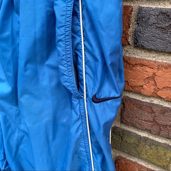 Vtg 90’s Nike Sweatpants Track Pants Lined XL Blue - Picture 2 of 9